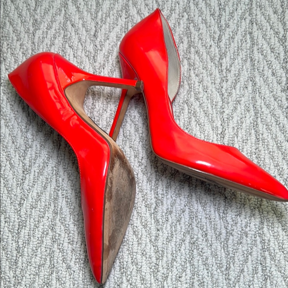 Elegant Leather‎ Heels size 7.5. Boutique 9. - Picture 8 of 12